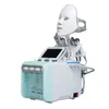 7 in 1 최신 LED 라이트 테라피 휴대용 산소 제트 얼굴 Dermabrasion 블랙 헤드 리무버 Hydradermabrasion 피부 Hydra Dermabrasion 기계 강화