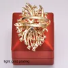 L0340ring 20pcslot Rings para a mesa de casamento decorationnickle ou ouro rosa T200524