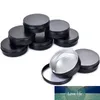 30PCS 5G 10G 15G 20G 30G 50g Tomma Black Aluminium-burkar Skruv Top Round Candle Spice Tins burkar med skruvlocksbehållare