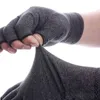 Handgelenk Unterstützung Frauen Männer Baumwolle Elastische Therapie Offene Finger Kompression Handschuhe Hand Arthritis Joint Pain Relief Handschuhe1
