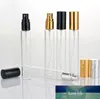 Hot Market Mini Parfym Sample Flaskor 15ml Glas Travel Tom Spray Atomizer Flaskor med Svart Guld Silver Cap On Promotion Sn997