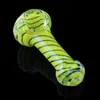 Newest Portable Colorful Mini Pyrex Thick Glass Smoking Tube Handpipe Portable Handmade Dry Herb Tobacco Oil Rigs Filter Bong Hand Pipes DHL