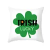 St. Patrick's Day Kussenhoezen 18 * 18 inch Clover Kussenhoezen Ierse Festival Day Home Throw Kussensloop voor Couch