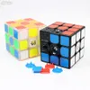 Yuxin Zhisheng Kylin V2 Magnetic Cube 3x3x3 Speed Cube Magic Magnet Cubo Magico 3x3ステッカーレスブラック透明ゲームパズルY2005009741