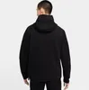 Spring Men's Tech Fleece Half-Zip Hoodie Reflective Round Neck Pullover Windproof and Warm Hooded Sweatshirt CU4494-010 M-XXL