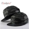 findpro camo snapback caps nya platta justerbara hip hop hattar för män kvinnor kamouflage baseball bboy cap stil unisex1