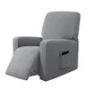 Stretch Elastic Recliner Sofabezug Rutschfester abnehmbarer und waschbarer elektrischer Sesselbezug Recliner Chair Slipcover 201119