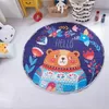 Kids Rug Baby Play Mat Multifunction Cartoon Lovely Animal Fox Giraffe Pattern Play Mats Toy Storage Bag Crawling Nordic Style LJ201113