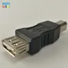 USB 2.0 A femelle à B mâle adaptateur connecteur AF à BM convertisseur Mini adaptateur noir Portable pour imprimante de téléphone PC