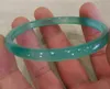 Armreif 1 Stück natürliches 54-55 mm chinesisches grünes handgeschnitztes Jade-Jadeit-Armband Trum22257n