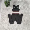 2022 femmes survêtements décontracté Yoga ensemble gymnastique entraînement Fitness vêtements femme taille haute Legging soutien-gorge vêtements de sport