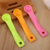 5 / PCS Plastique Mesure Cuillère Cuisine Assaisonneuse Scoop Gâteau Mesures Mesures Sugar Spoops Enfants Lait de poudre Spômes Cuisines Outil BH6148 TYJ