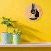 Acoustic Guitar Decorative Wall Clock Music Instrument Minimalist Home Decor Silent Wall Watch Guitarist Gift H1230