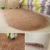 Cute Oval Bedside Mat Home Thickened Hairy Children's Room Crawling Living Bedroom Full 0f Coffee Table Tatami Pink Carpet 220301