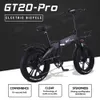 Kraftfull elektrisk cykel vikbar fettdäck ELEKTISK FOLDE E Bikes 750W Cykelbatteri 48V Ebike Kit