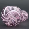 Beautiful Ribbon Glass Pipes 4.1 Inches Hand Pipe Hookah Water Bong Smoking Tobacco Dry Herb Spoon Pipes Dab Rigs Bubbler