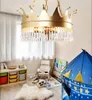 تاج الشمال الإبداعي كريستال الثريا غرفة المعيشة ممر غرفة نوم الأطفال البلد الأمريكي الصمام الذهبي الإبداعية الثريا