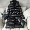 Jaqueta Feminina Down Parkas KMETRAM Inverno Feminina 90% Duck Woman Jaquetas Puffer com Capuz Coreano Grosso Quente Parka Manteau Femme Hiver MY477