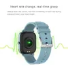 Bluetooth Smart Watch Män Kvinnor Sport IP67 Vattentät Klocka Hjärtfrekvens Blodtrycksmonitor SmartWatch för iOS Android