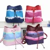 Mode femmes N￉ONO￉ sacs à main Totes Tie Dye seau sac toile cuir dames épaule bandoulière sacs chaîne sac à main messager portefeuille sac à main M45126 violet rose