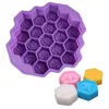 Fondant Cake Decoration Tools Baking Pastry Chocolate Candy Jelly Cake Mould Kitchen Dining Bar Honeycomb Silicone Mold