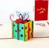 50pcs Handmade 3d Post Cards Всплывающий карточки пользовательских Cubic Поздравительные открытки с подарочной коробке Дизайн Birthday Gift Card Post SN4832