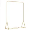 Kleding Winkel Display Rack Kinderen Meubels Vloer Type Doek Shop Show Stand Gold Iron Cloth Racks Side Hanging