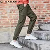 Giordano Hommes Pantalons Stretchy Cargo Pleine Longueur Pantalon Pour Hommes Mid Rise Taper Pantalon Casual Multi Poche Pantalones Hombre LJ201104