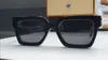 النظارات الشمسية المليونير الفاخرة للرجال الإطار الكامل مصمم خمر 1 1 نظارة شمسية النساء المليونير الأسود 96006 الشمس اللمعان 219R