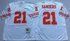 Vintage 75. Trikots Joe Montana Roger Craig Deion Sanders Ronnie Lott Tom Rathman Rice Clark Mens Jersey 100% genäht8183255