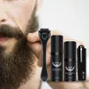 4 unids / set Kit de crecimiento de la barba Hombres Barba Crecimiento Barba Aceite Esencial Crecimiento del Cabello Peluquero Facial Beard Care Producto con perfecciones de peine