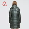 Astrid Autumn Winter Women's coat women warm long parka fashion thin Jacket hooded Hight Quality female clothing 1955 201128