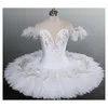 White Swan Lake Professional Ballet Tutu for Child Kids dorosły kobiety balerina impreza taniec kostiumów Baledress Girl206w