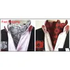 العلاقات رجل ربطة عنق عتيقة منقطة الأزهار الزفاف الرسمي Cravat أسكوت Scrunch الذاتي النمط البريطاني شهم البوليستر الحرير ربطة عنق سوما