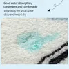 Kłusowany jajko dywan antypoślizgowy mata podłogowa Ins Nordic Dryfikat Miękkie Wygodne Chłonne Salon Wejściowy Drzwi Wejściowe Dekoracja 220224