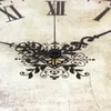 Brand absolutely silent vintage large decorative wall clock with waterproof clock face and roman number retro wall decor watch LJ201211