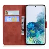 Mode portemonnee hoesjes voor Xiaomi Redmi 13C Note 13 Pro K70E A3 Moto G Play 4G 2024 Power 5G 2024 Huidgevoel Effen Retro Vintage PU lederen kaarthouder Magnetisch beschermhoesje