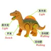 Jouets de dinosaures à marche électrique Dinosaures brillants avec modèle d'animaux sonores pour enfants Enfants Cadeau interactif 201212