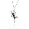 Anhänger Halsketten Niedliche Gecko Halskette Tier Charme Wikinger Amulett Eidechse Statement Schmuck Frauen Geschenk Antik 2021285h