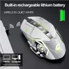 RGB Wireless Mouse Gaming Mouse Gamer Dator Mouse Silent USB Muse Led Backlit Möss för PC Laptop Game