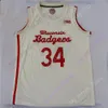 Wisconsin Badgers Basketbol Jersey NCAA Koleji Nate Reuvers Brad Davison Tyler Wahl Ben Carlson Jonathan Davis Lorne Bowman II Crowl King