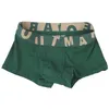 Uomo Boxer Biancheria intima in cotone traspirante morbido e comodo boxer solido personalità sottile tendenza moda boys boxer 201023