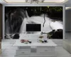 3D紙の壁の風景3 d壁画の壁紙ロマンチックな滝風景デジタル印刷HD装飾的な美しい3D壁紙