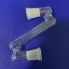 Adaptateur en verre pour narguilé Bong 14mm 18mm Femelle à F femelle Pipe à eau Oil Rig Dab