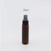 30ml - 500 ml Pusta Brown Spray Bottle Bulk Travel Cap Container Mała mgła plastikowa do płynów 100mlshipping