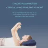 Djup sovande kudde ortopedisk coccyx massager minne skum nacke kudde vård hälsokropp långsam återgång sängkläder kuddar 201130