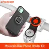 Suporte de telefone de bicicleta de montanha para 11pro x max xr 8plus 7 SE Bicicleta Montagem do suporte do suporte de giro de suporte com caixa à prova de choque