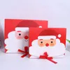 Christmas Gift Box Design многоразовый Craft Paper Boxes Xmas Theme Подарочная упаковка Сумки Подарки Конфеты Печенье Подарочная упаковка Праздничная Supplies BT764