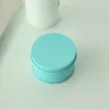Candy Box Tinplate Candle Jar Empty Metal Tin Can Tablet Pill Earrings Storage Box with Lid Round Container Small Home Decor7219097