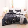 Floral Comforter Cover Botanical Flowers Branches Bedding Set Leaf Duvet Cover and Pillowcase Decorative Bed Cover for Kids Girl LJ201015